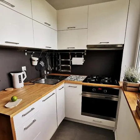 Daire Apartament Sloneczny Z Bezplatnym Parkingiem *